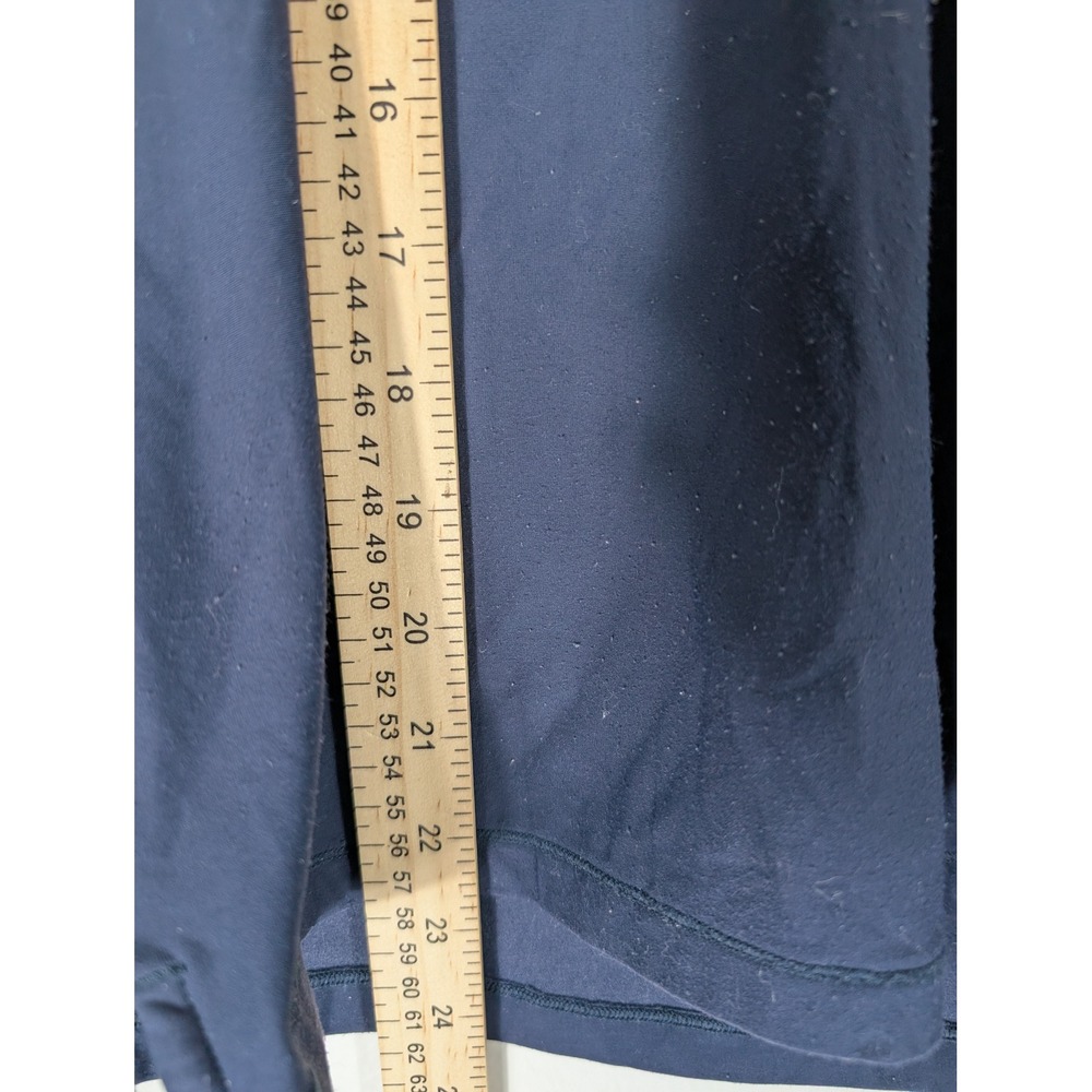 Lacoste x Bandier Womens Small Navy Blue 1/4 Zip Performance Sweater LXB20227 - Picture 6 of 8
